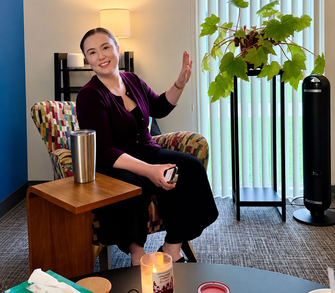 Rosemary Shin in her office